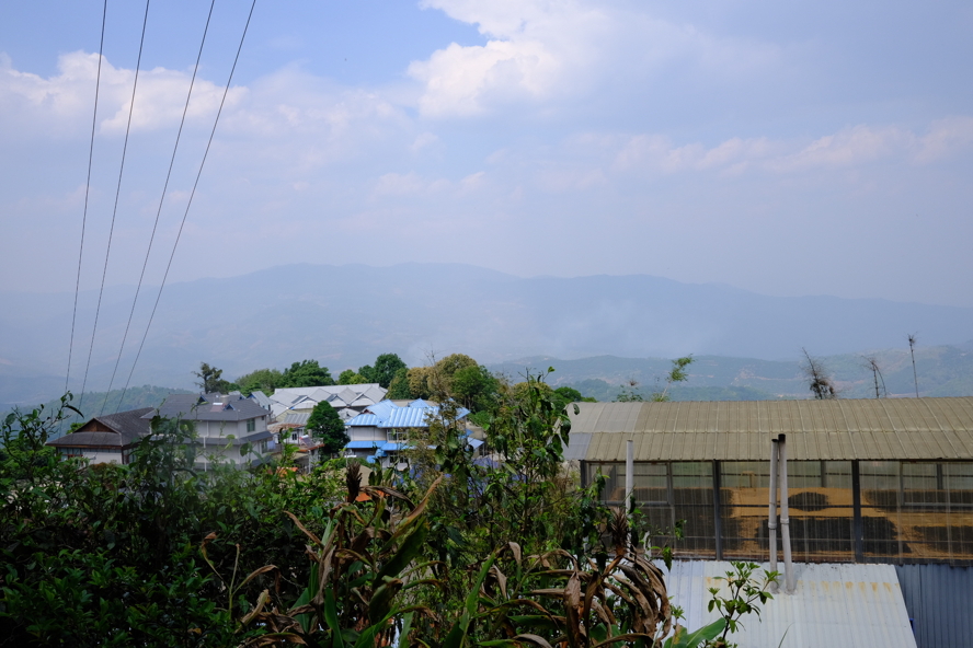 View from Ban Po Lao Zhai