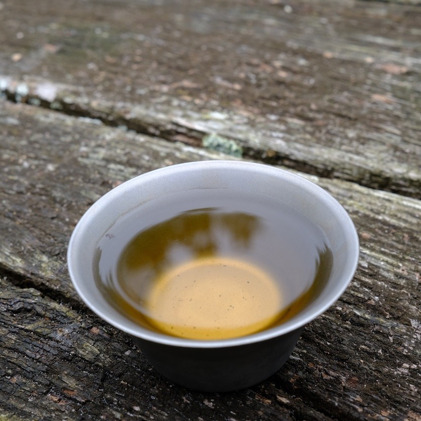 Drinking Tea Outside